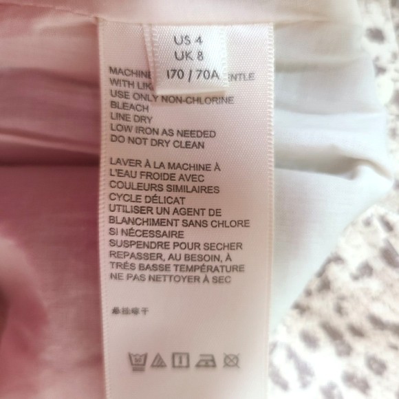 Free People Skirt Womens Size 4 Animal Print Vegan Leather Light Combo Faux Wrap - Picture 10 of 14